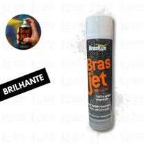Tinta Spray Uso Geral 400ml Brasjet Brasilux - Cores