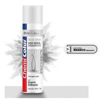 Tinta Spray Uso Geral 400ml Chemicolor - Branco Brilhante