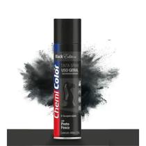 Tinta Spray Uso Geral 400ml Chemicolor - Preto Fosco