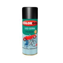 Tinta Spray Uso Geral Acabamento Fosco Preto 54001 400ml - Colorgin