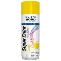 Tinta spray uso geral amarelo 350ml/250g - TEK BOND