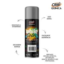 Tinta Spray Uso Geral Automotiva 340ml Aluminio Orbi