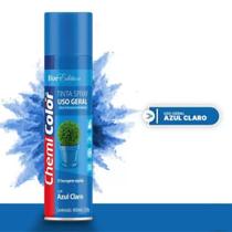 Tinta Spray Uso Geral Azul Claro 400ml Chemicolor
