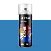 Tinta Spray Uso Geral Azul Claro - W-Max - 400ml