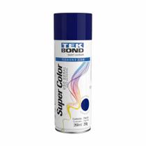 Tinta spray uso geral azul escuro 350ml- tekbond