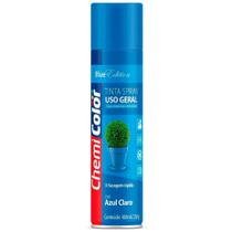 Tinta Spray Uso Geral Chemicolor 400Ml Azul Claro Azul