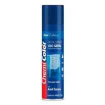 Tinta Spray Uso Geral Chemicolor 400Ml Azul Escuro Azul