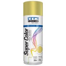 Tinta spray uso geral dourado 350ml/250g - TEK BOND
