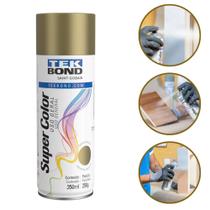 Tinta spray uso geral dourado 350ml