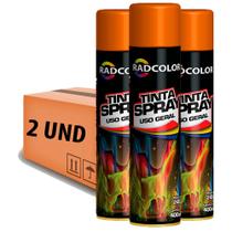 Tinta Spray Uso Geral E Automotivo Todas As Cores Caixa 2 Un