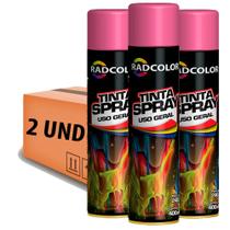 Tinta Spray Uso Geral E Automotivo Todas As Cores Caixa 2 Un