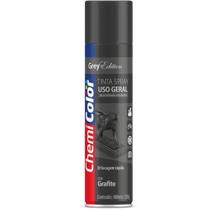Tinta Spray Uso Geral Grafite Chemicolor Tinta Spray Uso Geral Grafite Chemicolor