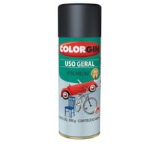 Tinta Spray uso Geral Premium Preto Semibrilho 400 ml - 54021 - COLORGIN