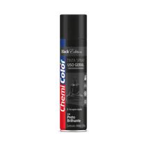 Tinta Spray Uso Geral Preto Brilhante 400ml - Chemicolor