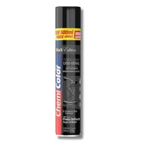 Tinta spray uso geral preto brilhante Chemicolor - Leve 500ml, pague 400ml