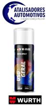 Tinta Spray Uso Geral Preto Fosco 400ml/250g- WURTH