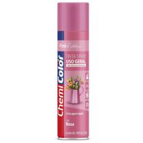 Tinta Spray Uso Geral Rosa Chemicolor - 400Ml