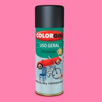 Tinta spray uso geral rosa gbr 56061 colorgin 350ml