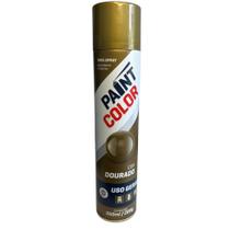 Tinta Spray Uso Geral Secagem Rápida 350ml Dourado - Paintcolor