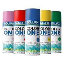Tinta Spray Uso Geral Solufix Secagem Rápida Uso Interno/Externo 350ML
