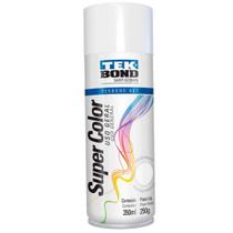 Tinta spray uso geral super color branco brilhante tsu0931 tekbond