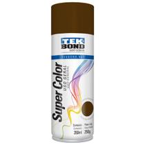Tinta Spray Uso Geral Super Color Marrom - Tekbond 350ml Tinta Spray Uso Geral Super Color Marrom - Tekbond 350ml
