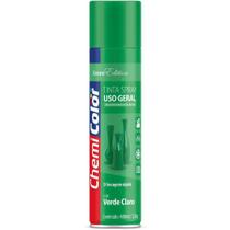 Tinta Spray Uso Geral Verde Claro 400ml Chemicolor