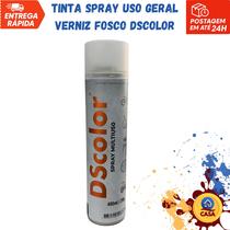 Tinta Spray Uso Geral Verniz Fosco DSColor Tinta Spray Uso Geral Verniz Fosco DSColor