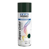 Tinta Spray Verde Escuro Uso Geral 350ml SuperColor Tekbond Tinta Spray Verde Escuro Uso Geral 350ml SuperColor Tekbond