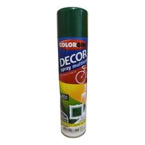 Tinta Spray Verde Folha Uso Geral 350ml Decor Colorgin Tinta Spray Verde Folha Uso Geral 350ml Decor Colorgin