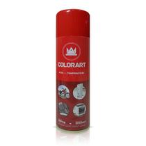 Tinta spray vermelho alta temperatura colorart 300ml/250g