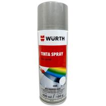 Tinta Spray Wurth Preto Fosco 400ml - Uso Geral