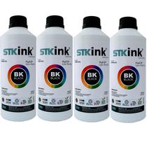 Tinta STK BT5001 BT6001 T510W T710W T810W T910DW compatível com InkTank Brother - 4 Litros Black - STKINK