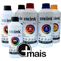 Tinta STK BTD60 BT5001 T300 T500W T700W compatível com InkTank Brother - 6 Litros - STKINK