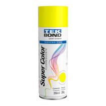 Tinta Super Color Tekbond 350Ml 250G Cor:Amarelo Fluorescente