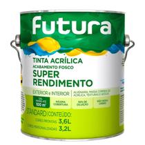 Tinta Super Rendimento Stardard Cores 3,6 Futura