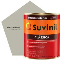 Tinta Suvinil Clássica Paredes e Tetos 800ml Cinza Urbano