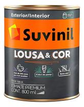 Tinta Suvinil Lousa e Cor Acetinado Preto Absoluto (R756) 800ml
