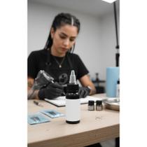 Tinta Tattoo Preta 30ml - Aplicação Fácil e Cicatrização Ráp