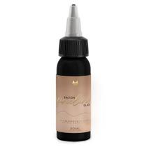 Tinta Tatuagem Preto Raven Black Fine Line - Profissional