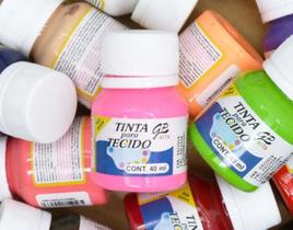 Tinta Tecido Artística Fluorescente 40ml Artesanato Gato Preto Tinta Tecido Artística Fluorescente 40ml Artesanato Gato Preto