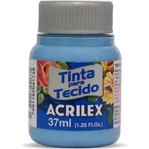 Tinta Tecido Fosca 037ML AZUL Caribe