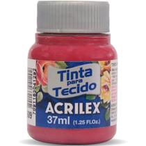 Tinta Tecido Fosca 037ML Vermelho Carmim