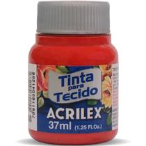 Tinta Tecido Fosca 037Ml Vermelho Escarlate