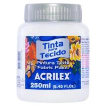 Tinta Tecido Fosca 250ml 500 - Diluente de Cor