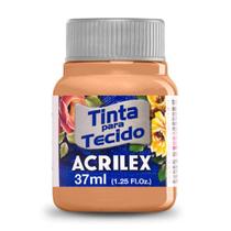 Tinta Tecido Fosca Acrilex 37 ml - Cor 525 - Camurça