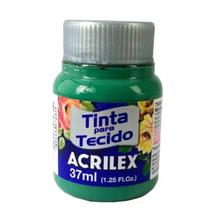 Tinta Tecido Fosca Acrilex 37 ml - Cor 594- Verde Seco