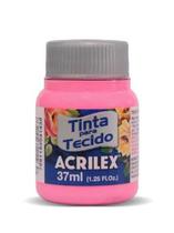 Tinta tecido fosca rosa 37ml acrilex