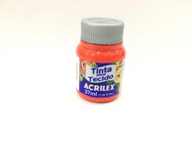 Tinta Tecido Vermelho Fogo 37Ml Acrilex