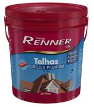 Tinta telha renner brilhante cinza claro 18l